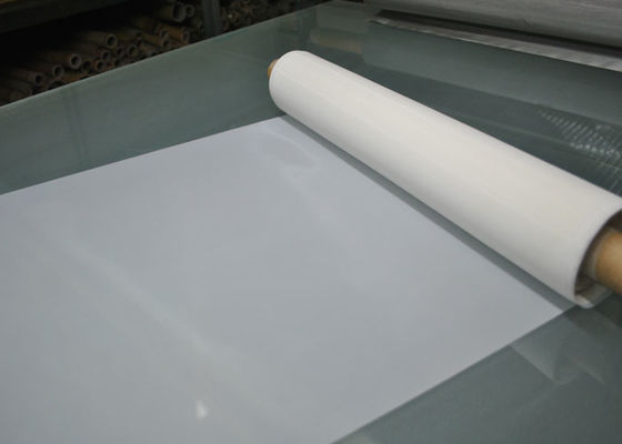 90T 63 Micronmonofilament de Druknetwerk van het Polyesterscherm met Geel