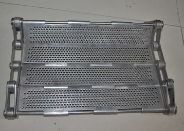 Goede prijs. Van het de Kettingsroestvrije staal van het douanemetaal van de het Latjeplaat de Verbinding Mesh Bakery Conveyor Belt, koolstofstaal 304 316 galvaniseerde staal online