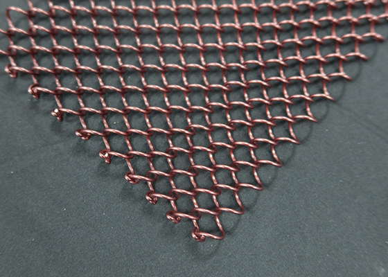 2.5m het Decoratieve Staal Mesh For Decoration van het Breedte Duidelijke Weefsel