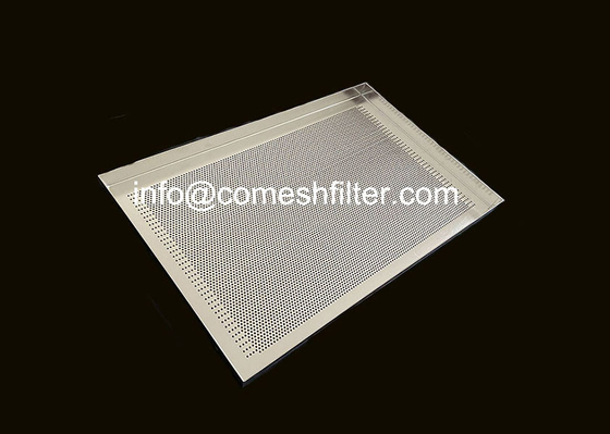 Goede prijs. Lagercapaciteit 10-100kg Ss Geperforeerd Tray Customized Size Thickness online