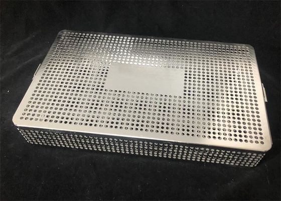 Chirurgische 5 mm autoclaaf sterilisatiebak van roestvrij staal 316l