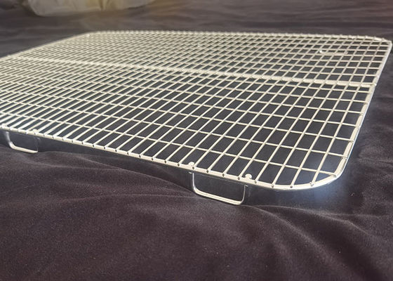 Hoogtemperatuur 3 mm Oven Tray Mesh voor bakkerijen