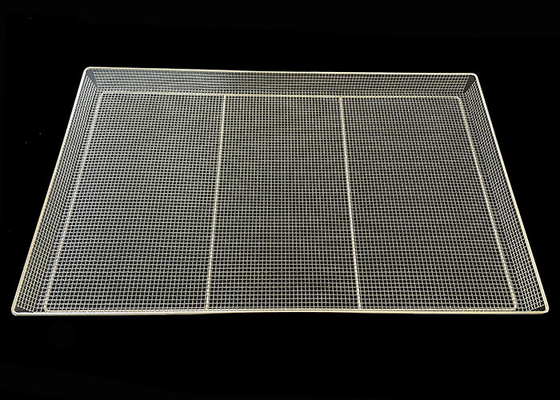 400 x 600 mm draadnetbakken van roestvrij staal gekrimp voor het drogen van voedsel
