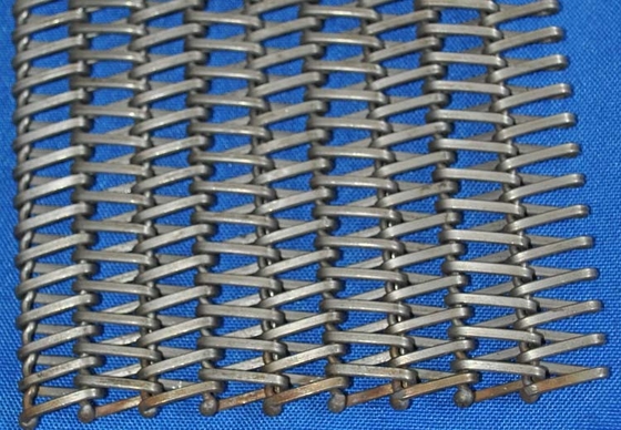 Goede prijs. Metalen draadnetten roestvrij vervoerband Aisi 430 voor het gluren van ovenglas online