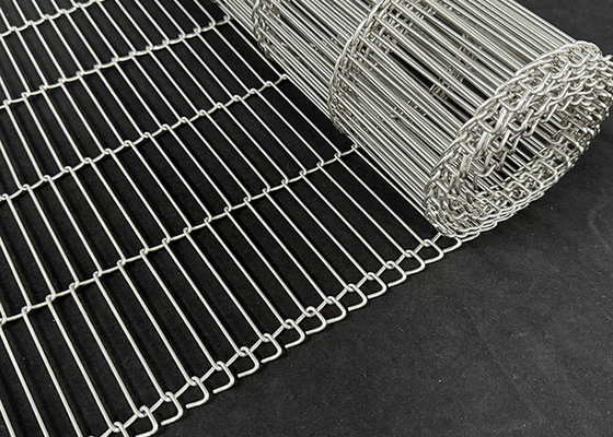 Goede prijs. Fabriek in China Corrosie- en hoge temperatuurbestand 304 roestvrij staal draadnet Ladder Conveyor Belt online