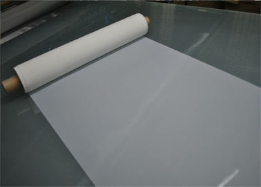 De Druknetwerk met grote trekspanning van de 120 Netwerkpolyester met Zuurvaste, Witte Kleur