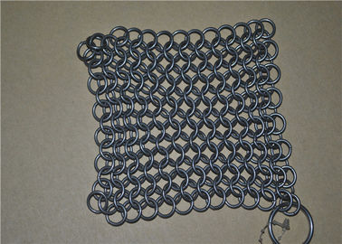 Goede prijs. 7*7 de Gaszuiveraar van het de Draadnetwerk van het duimroestvrije staal/het Gietijzerreinigingsmachine van Chainmail online