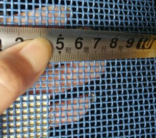 Goede prijs. Blauwe Vierkante het Netwerkriem van de Gatenpolyester, en Transportband Voedselindustrie die drogen wassen online