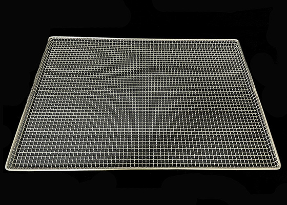 Goede prijs. Voedingsmiddelen 18x26 inch roestvrij staal 316 metalen gelaste geperforeerde droogbakken voor kruiden online