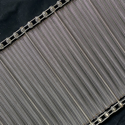 Goede prijs. Carbon Steel Wire Mesh Conveyor Belt 1m-100m Lengte Polijst online
