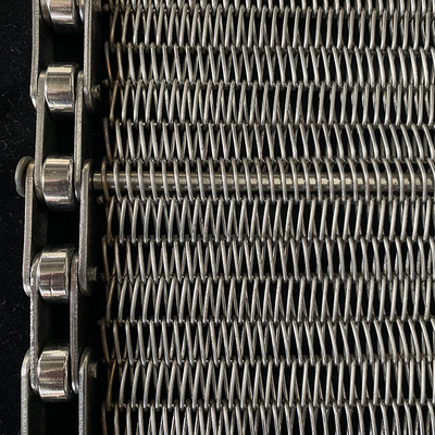 Goede prijs. Hoog draagvermogen 50-2000 kg/m2 Draadnet Conveyor Belt Balanced Weave Structure For Heavy Loads online
