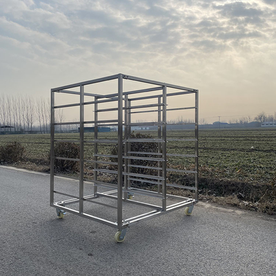 Gemakkelijke duurzame tray van roestvrij staal met 10 lagen Hoogte mm 765 965 1300 1350 1475 1725 1750