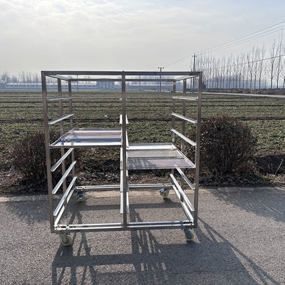 Heavy Duty roestvrij staal rek trolley voor industriële met rem en zonder rem Common's 765 965 1300 1350 1475 1725 1750