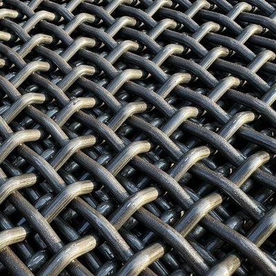Goede prijs. Manganes staal 65Mn mijn vibreer crimped gevlochten scherm filter mesh voor zand grind steen steengroeve breekmachine online