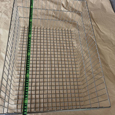 Goede prijs. Aanpassing maat 304 roestvrij staal gaas Oven Bakkerij Broodmandje voor supermarkt online