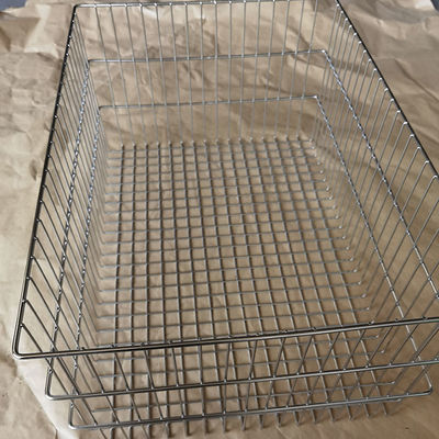 Hoogwaardige 64x45x30 cm roestvrij staal gelast gaas mandje voor brood