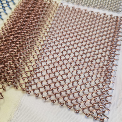 Goede prijs. Lichtgewicht decoratief metalen draadgaasrolgordijn van aluminium voor kastdeuren online