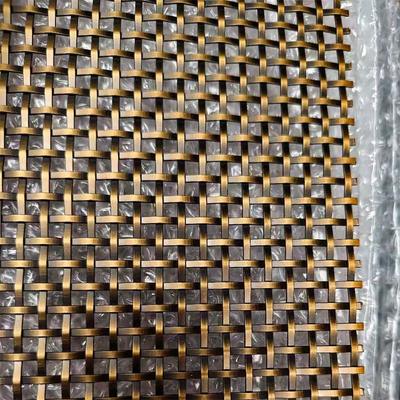 Goede prijs. Plat metalen meubels scherm met metalen meubels enkel krimprooster antieke messing afwerking decoratieve geweven draadroosters voor kastdeuren online