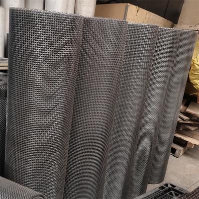 Vlekvrye staal Vierkantig Geweven Draadnet Gecrimpd Draadnet Plain Weave Cutting Welding Bending Processing