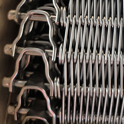 Voedsel Brood Koeltunnel Lijn Gaas Ketting Transportband Voor Bakkerij Koekje Koek