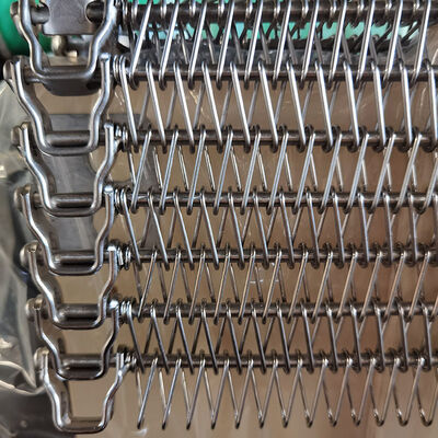 Goede prijs. 304 roestvrij staal Spiraal metalen draadnet transportband voor snelvriezen koeling toren online