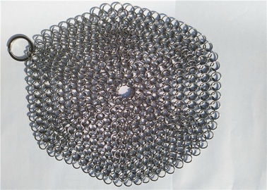 Goede prijs. 7 de Gaszuiveraar van Chainmail van het duimroestvrije staal voor Cookware-het Schoonmaken, Ronde Vorm online