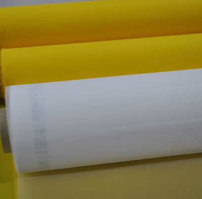 18 61 64 420mesh 36t 43t 48t 55t 62t 77t 80t 100t 120t 165t white Yellow Polyester screen printing mesh for solar cells