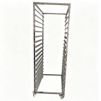 Goede prijs. Commerciële ketchen plank plaat Bun roestvrij staal gaas Pan drogen Bakken koelen Tray bakkerij rek trolley voor Oven online