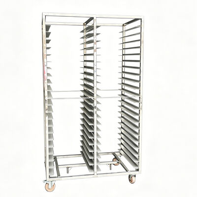 Industrie SS 10 15 16 20 Tier Opslag Pizza Bakken Koeling Brood Verbod Pan Roterende Oven Plank Rack roestvrijstalen bakkerij trolley