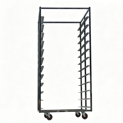 Aluminium Oven Tray 600 X 400 Commercial Bread Trolley Cart Planken roestvrij staal bakrek met 20 pan hulp load bun