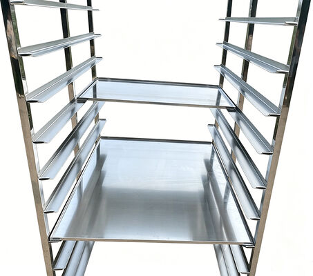 industriële stoommachine Heavy Duty Oven Cake Bakery 800x600mm 32 15 tier 60x40 16 tray roestvrij staal 304 trolley bun pan rack