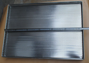Goede prijs. 18*25inch, 18*26inch-Dienblad van het Roestvrij staal het Volledige Geperforeerde Vierkante Baksel voor Voedsel online
