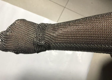 Goede prijs. 19cm Uitgebreide van het de Postroestvrije staal van de Manchetketting het Netwerkhandschoenen voor het Slachten online