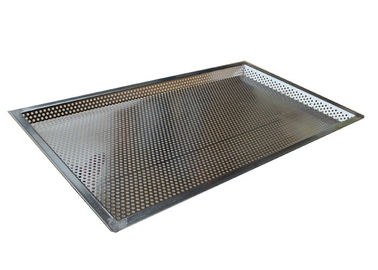 Goede prijs. 600*400mm 5mm Gat Roestvrij staal Geperforeerd het Bakken Dienblad voor Brood/Koekje online