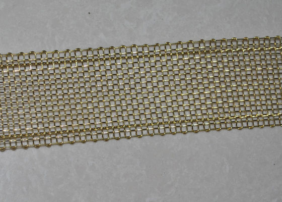 Goede prijs. 16 Mesh Koper Wrapped Edge Roestvrij staal Screen Wire Mesh 40mm Breedte online