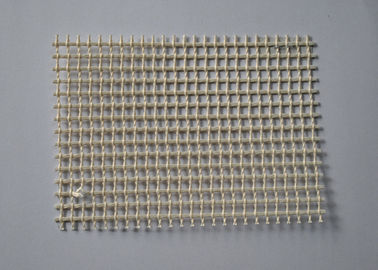 Goede prijs. Voedselrang Bestand PTFE die Op hoge temperatuur Mesh Conveyor Belt 4*4mm openen online