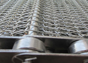 Goede prijs. De hitte krimpt van de het Roestvrije staalaardappel van het Tunnelvoedsel Zwaar de Draadmetaal Mesh Conveyor Belt, koolstofstaal 304 316 online