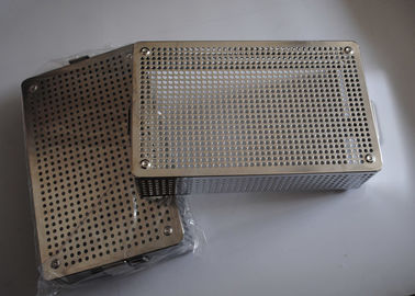 Goede prijs. 28x20x6cm van de de Draadmand van het Sterilisatiemetaal de Autoclaafroestvrij staal 304 316 316L online