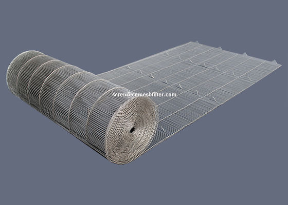 De Aangepaste Transportband met lange levensuur van het Staalnetwerk Met 1mm Draaddiameter