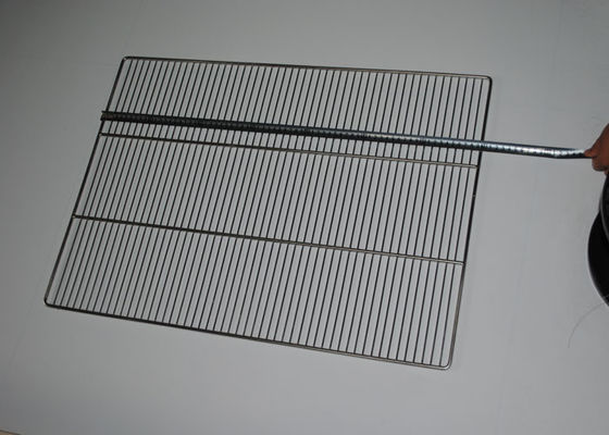 60x40cm Bbq van de Voedselrang Netwerk van de Grilldraad 304 het Dienblad van de Roestvrij staaldraad
