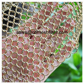 Roestvrij staalring 12mm Decoratief Draadnetwerk