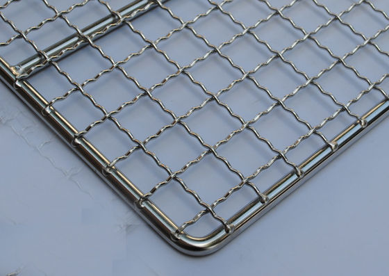 304 het Roestvrije staal Mesh Tray For Food van RANGfda