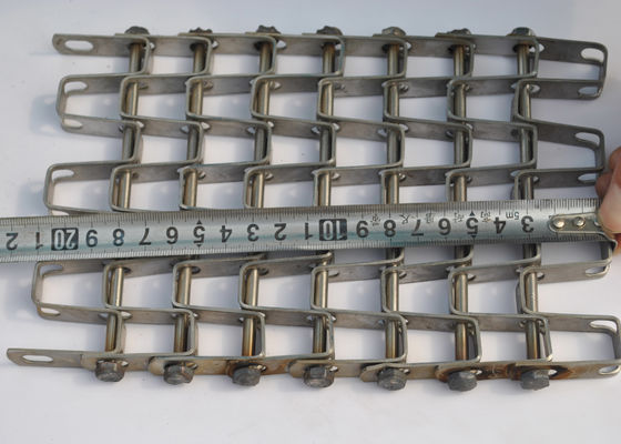 316L honingraatss de Plicht van Draadmesh conveyor belt for heavy