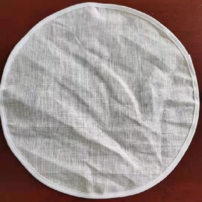 1mm Katoenen van FDA van de Gatengrootte Filter Mesh Round Pad