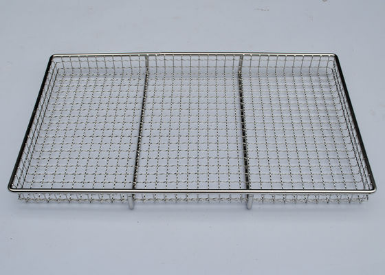 Het Bakselsgs 1.5mm Roestvrij staaldraad Mesh Cable Tray van de voedselrang