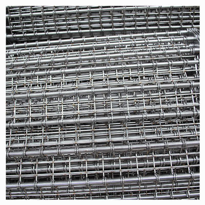 Spiraalvormige Oogverbinding Mesh Conveyor Belt With Chain