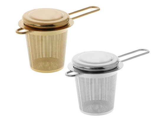 100x65mm de Extra Fijne Mesh Tea Infuser With Long Handvatten van de Voedselrang Ss430