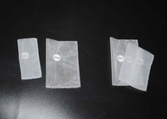 Goede prijs. De nylon Dubbele Vouwen die van Mesh Rosin Nut Milk Bag voor Vloeibare Filtratie stikken online