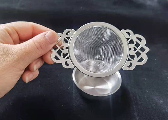Goede prijs. De gouden Zilveren Draad Mesh Filter Electrolytic Polishing van het Kleurenroestvrije staal online