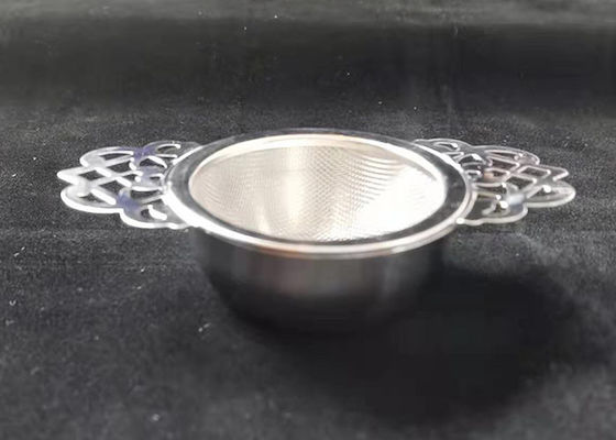 Goede prijs. Behandelde Dubbel van het Kant het Extra Fijne Mesh Stainless Steel Tea Strainer van de druppelkom online